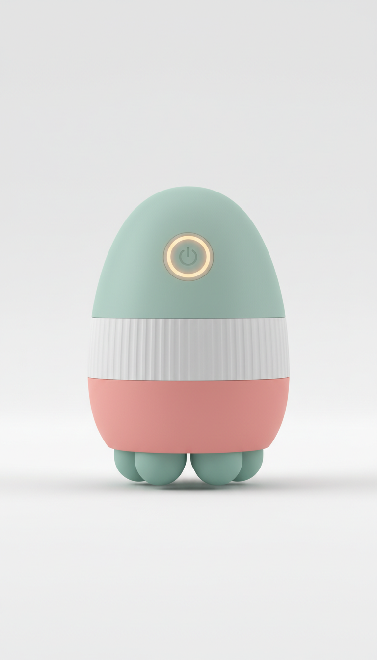 Compact Heated Electronic Massager